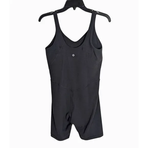 Lululemon Align One piece bodysuit black activewear womens 8 M - Picture 3 of 6
